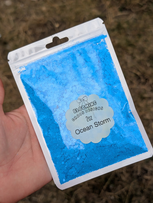 Ocean storm - Chunky Glitter mix