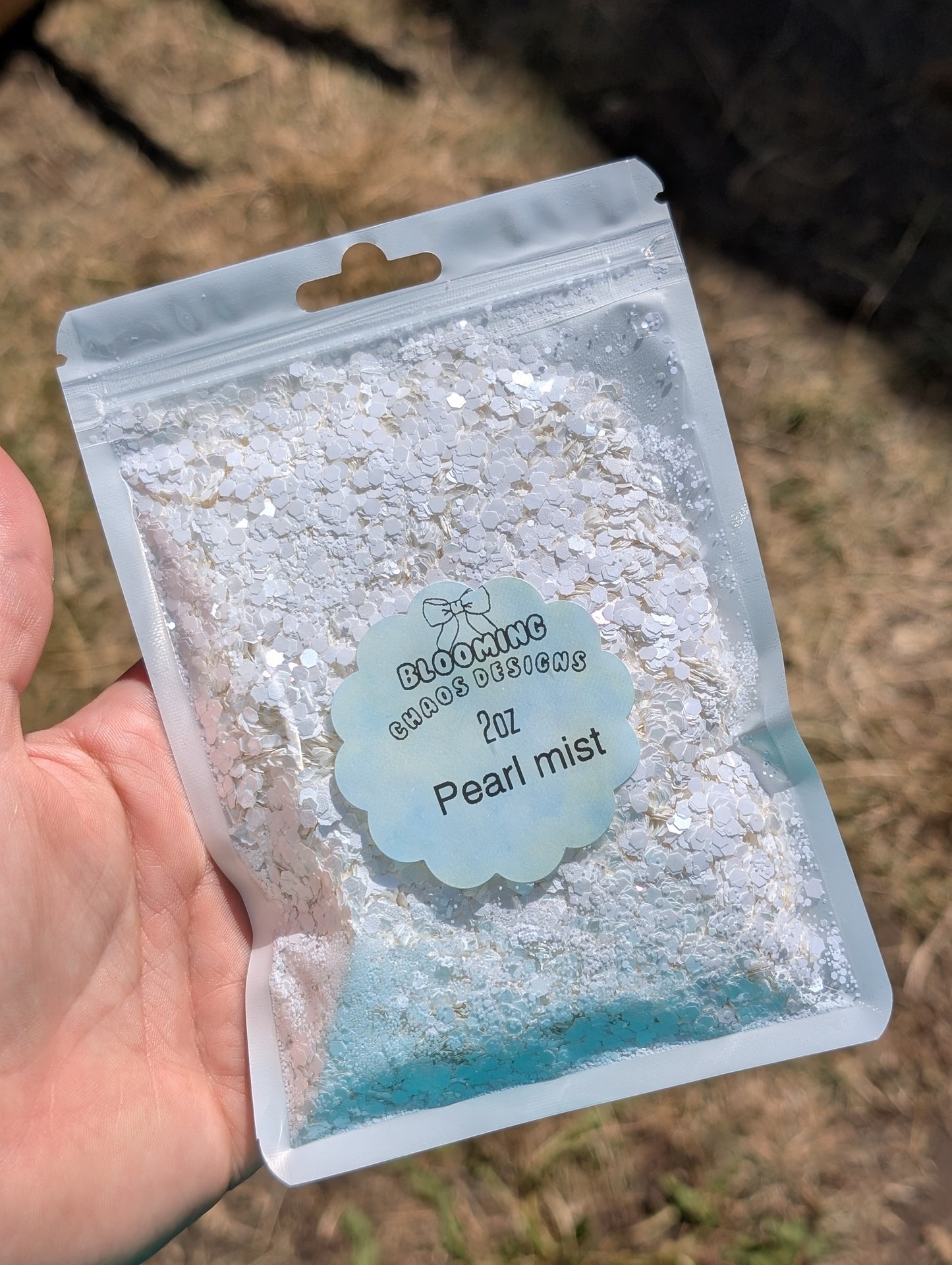 Pearl mist - Chunky Glitter mix