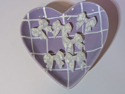 Snowflake bows 2D focal #004