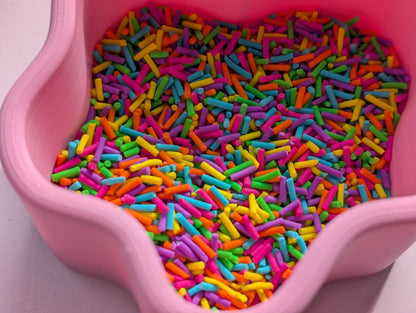 Sprinkles - polymer clay slices