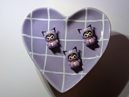 Purple girl 3D focal #016