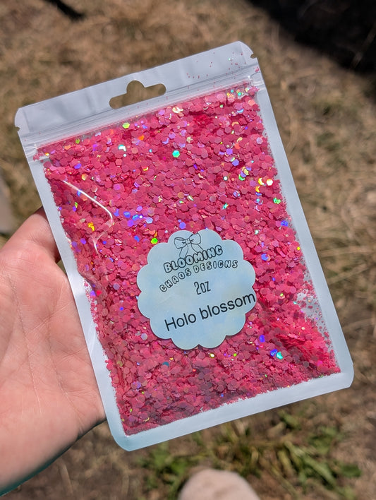 Holo blossom - Chunky Glitter mix