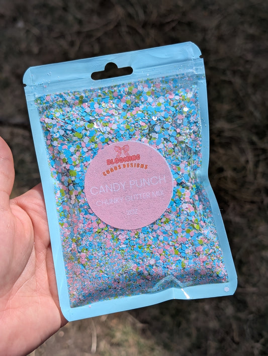 Candy punch - Chunky Glitter mix