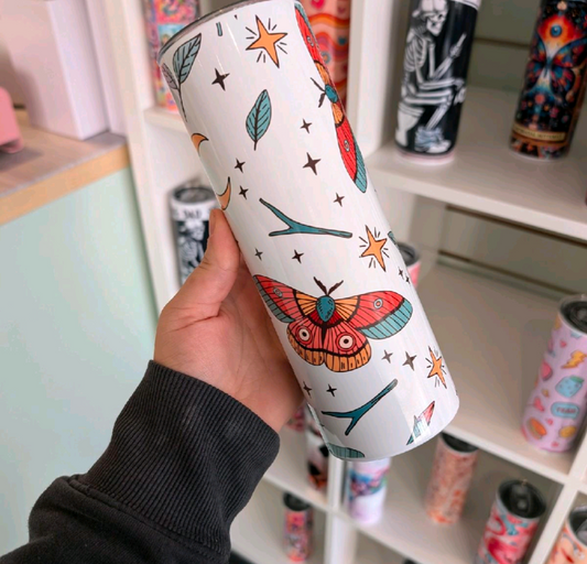 Moth & moon 20oz Tumbler