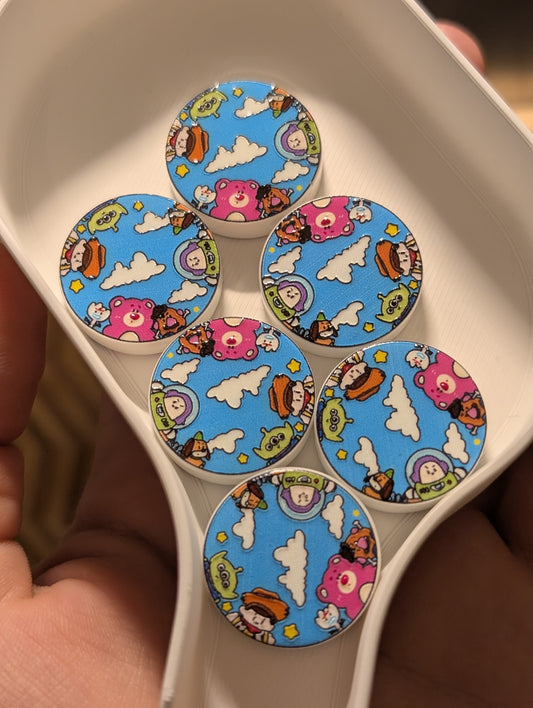 You story acrylic beads