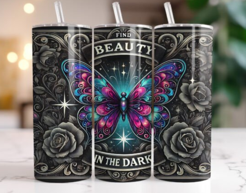 Beauty butterfly 20oz Tumbler