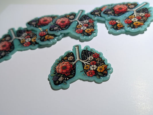 Flower lungs Acrylic