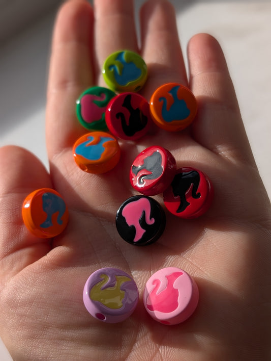 Barbie beads 10 pack