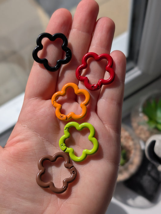 Flower keyring blanks