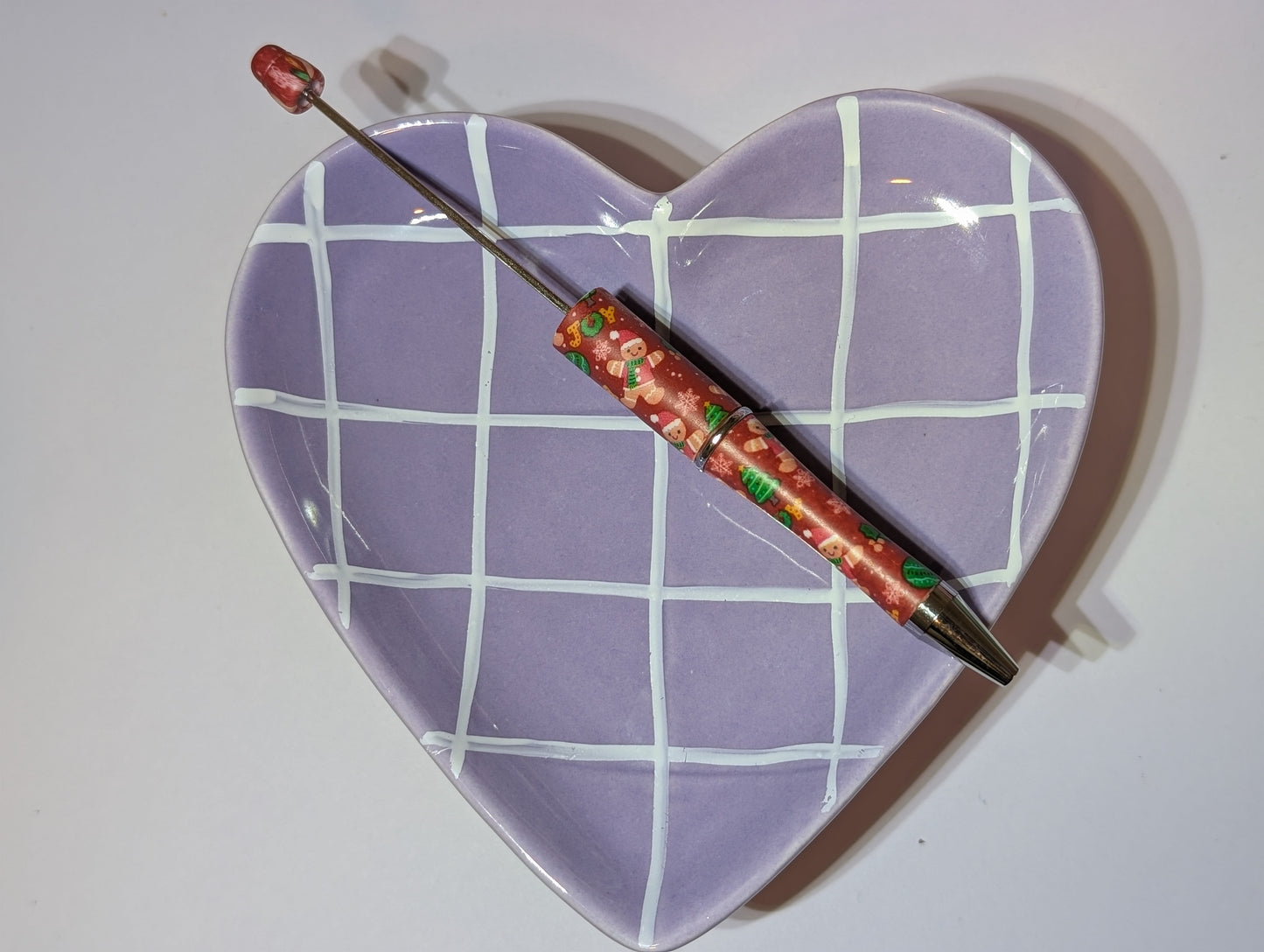 Beadable pen - Christmas