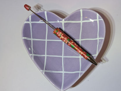 Beadable pen - Christmas