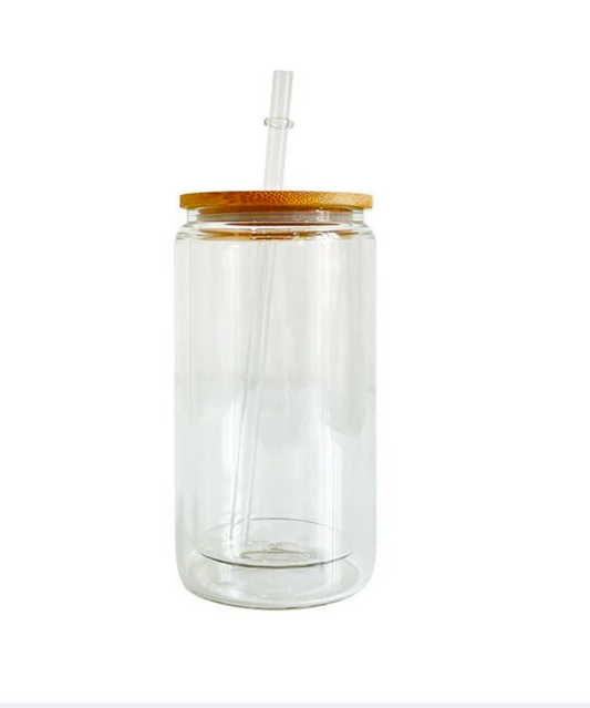 Double walled 16oz sublimation snow globe