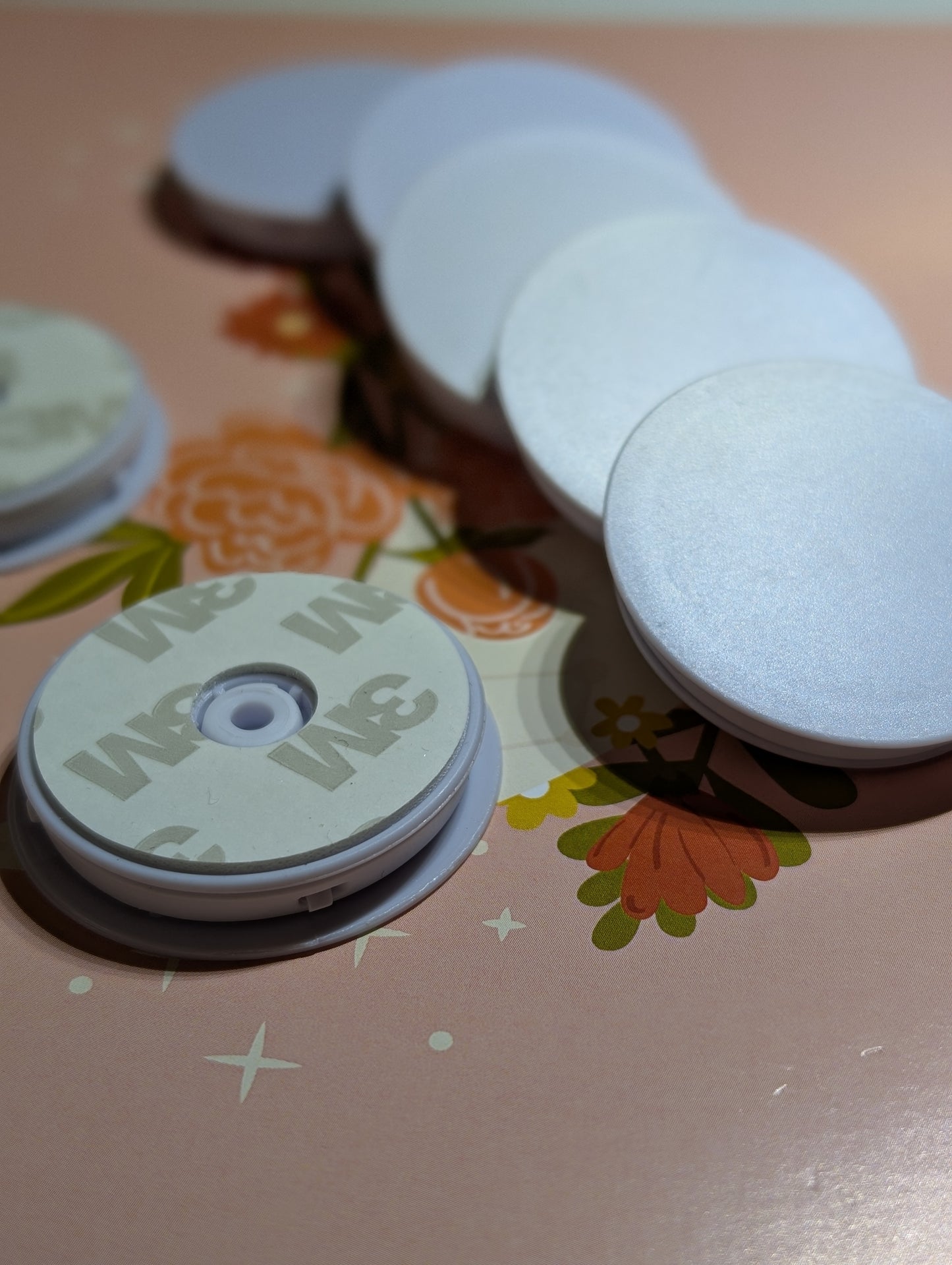Pop socket blank - white