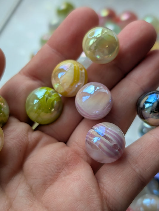 10x 16mm stripe beads