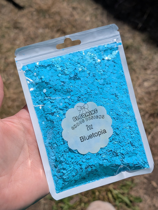 Bluetopia - Chunky Glitter mix
