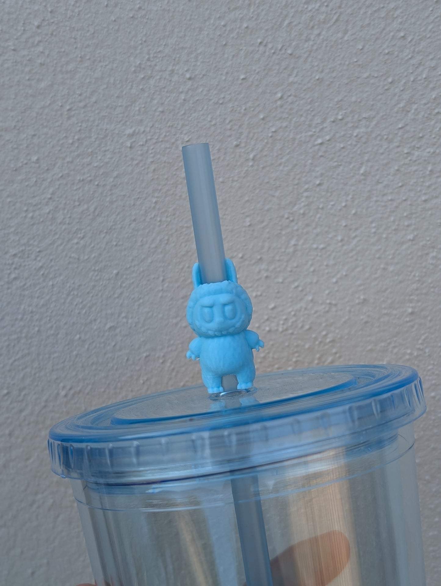Little monster straw topper