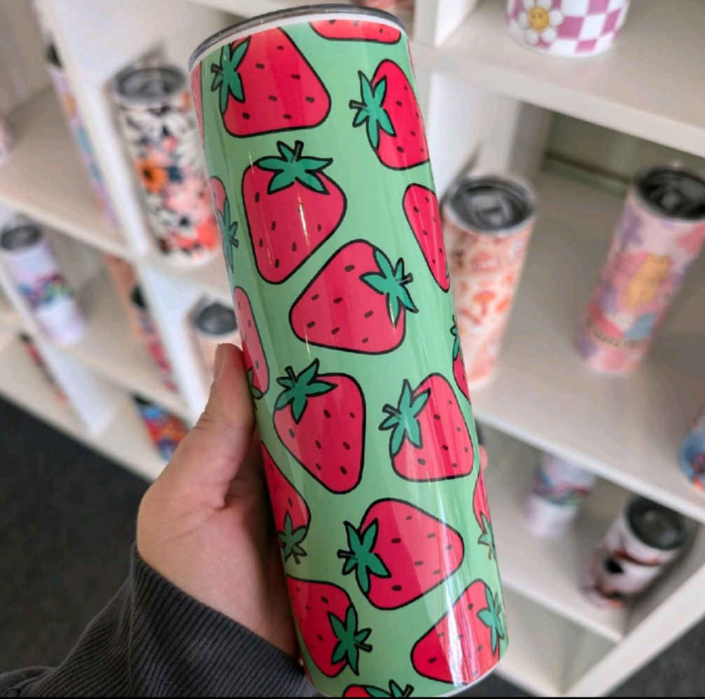 Strawberry 20oz Tumbler