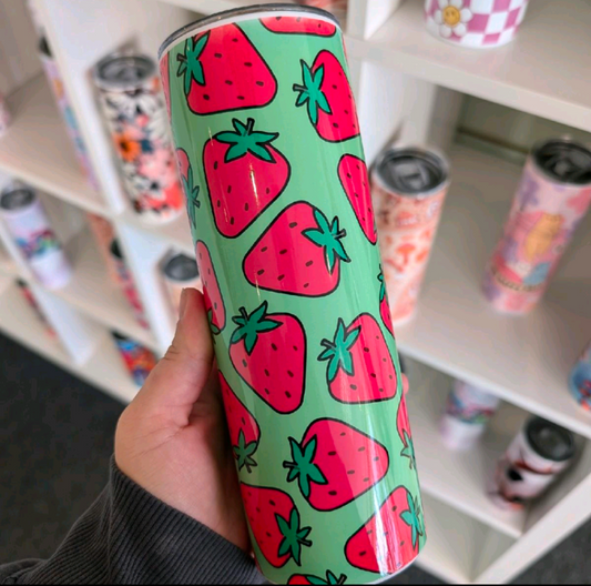 Strawberry 20oz Tumbler